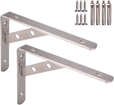 metal shelf l brackets packs|Amazon.com: Shelving L Brackets.